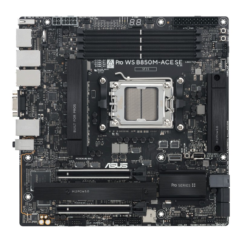 ASUS PRO WS B850M-ACE SE AMD B850 Socket AM5 micro ATX