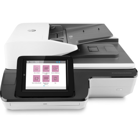 HP Scanjet Enterprise Flow N9120 fn2 Scanner a piano e ADF 600 x 600 DPI A3 Nero, Bianco