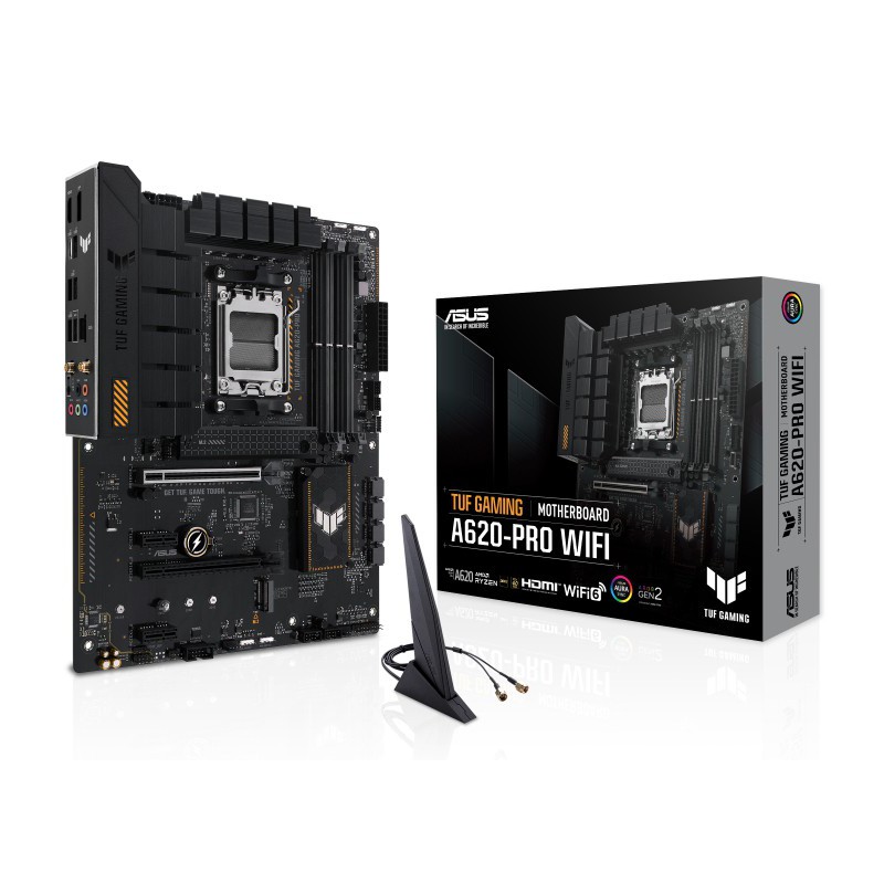 ASUS TUF GAMING A620-PRO WIFI AMD A620 Socket AM5 ATX
