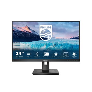 Philips S Line 243S1 00 Monitor PC 60,5 cm (23.8") 1920 x 1080 Pixel Full HD LCD Nero