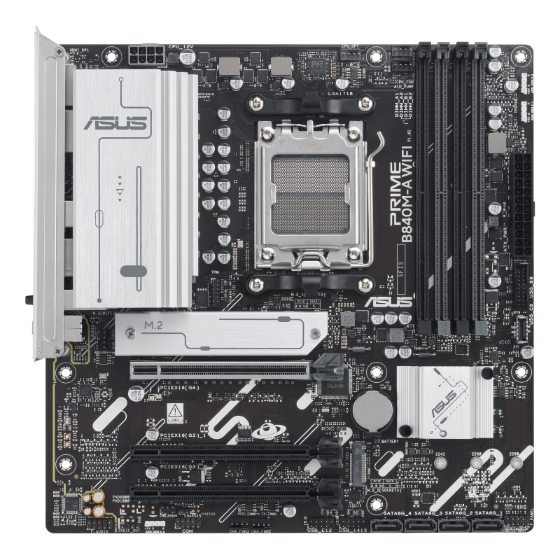 ASUS PRIME B840M-A WIFI AMD B840 Socket AM5 micro ATX