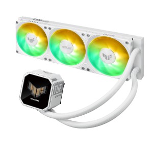 ASUS TUF Gaming LC III 360 ARGB LCD White Edition Processore Raffreddatore di liquidi tutto in uno 12 cm Bianco 1 pz
