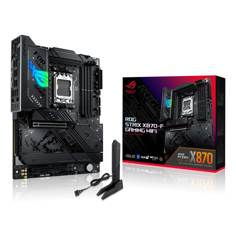 ASUS ROG STRIX X870-F GAMING WIFI AMD X870 Socket AM5 ATX