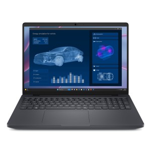 DELL Pro Max 16 MC16255 Copilot+ PC AMD Ryzen AI 7 PRO 450 Workstation mobile 40,6 cm (16") WUXGA 32 GB LPDDR5x-SDRAM 1 TB SSD