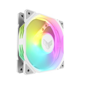 ASUS TUF GAMING TR120 ARGB REVERSE 1-pack White Case per computer Ventilatore 12 cm Bianco