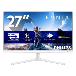 Philips Evnia 5000 Monitor PC 68,6 cm (27") 3840 x 2160 Pixel 4K Ultra HD LCD Bianco