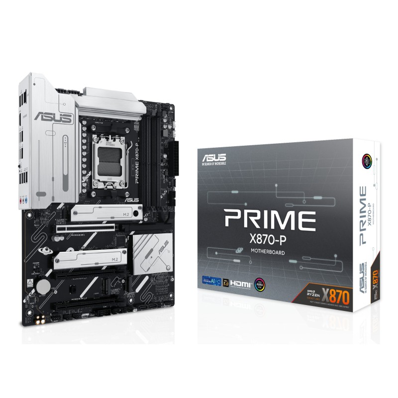 ASUS PRIME X870-P AMD X870 Socket AM5 ATX