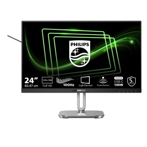 Philips Serie 5000 24B2G5301 00 Monitor PC 60,5 cm (23.8") 1920 x 1080 Pixel Full HD LCD Nero