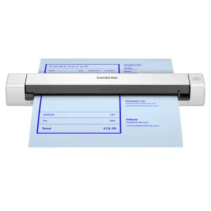 Brother DS-640E Scanner portatile 600 x 600 DPI A4 Nero, Bianco
