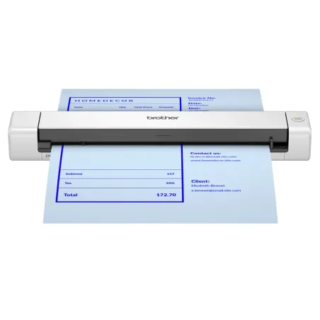 Brother DS-640E Scanner portatile 600 x 600 DPI A4 Nero, Bianco