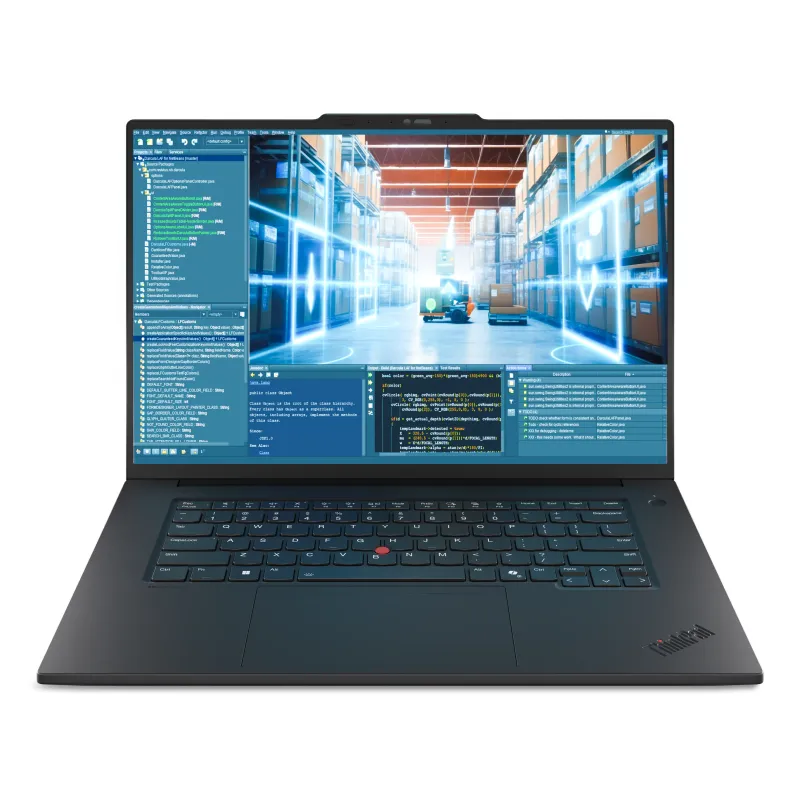Lenovo ThinkPad P1 Gen 8 Intel Core Ultra 7 255H Workstation mobile 40,6 cm (16") WUXGA 32 GB LPDDR5x-SDRAM 1 TB SSD NVIDIA RTX