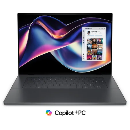 DELL XPS DA16260 Copilot+ PC Intel Core Ultra X7 358H Computer portatile 40,6 cm (16") Touch screen 3.2K 32 GB LPDDR5x-SDRAM 1