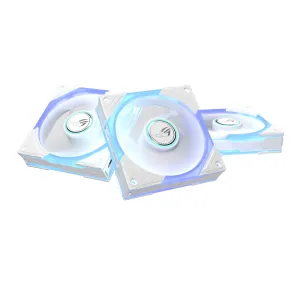 ASUS ROG Eurux GR120 ARGB Fan White Triple Pack Case per computer Ventilatore 12 cm Bianco 3 pz