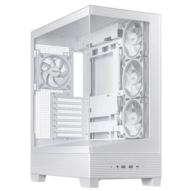 ASUS A31 Plus TG ARGB WHITE Midi Tower Bianco