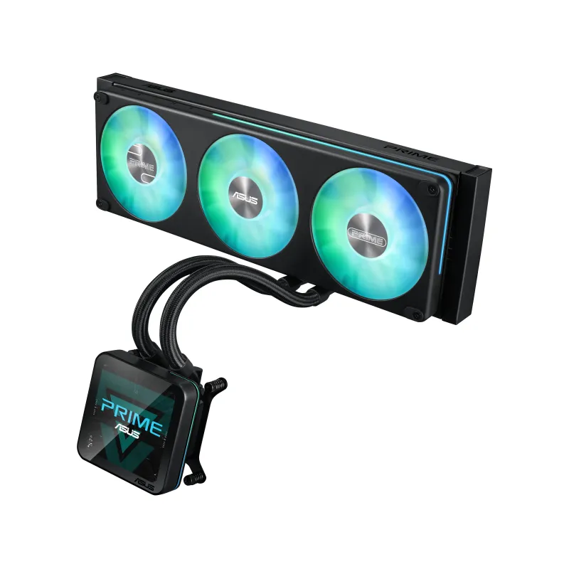 ASUS PRIME SLC II 360 ARGB LCD Processore Raffreddatore di liquidi tutto in uno 12 cm Nero 1 pz