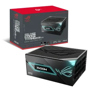 ASUS ROG -THOR-1600T3-GAMING-EVO alimentatore per computer 1600 W 20+4 pin ATX ATX Grigio