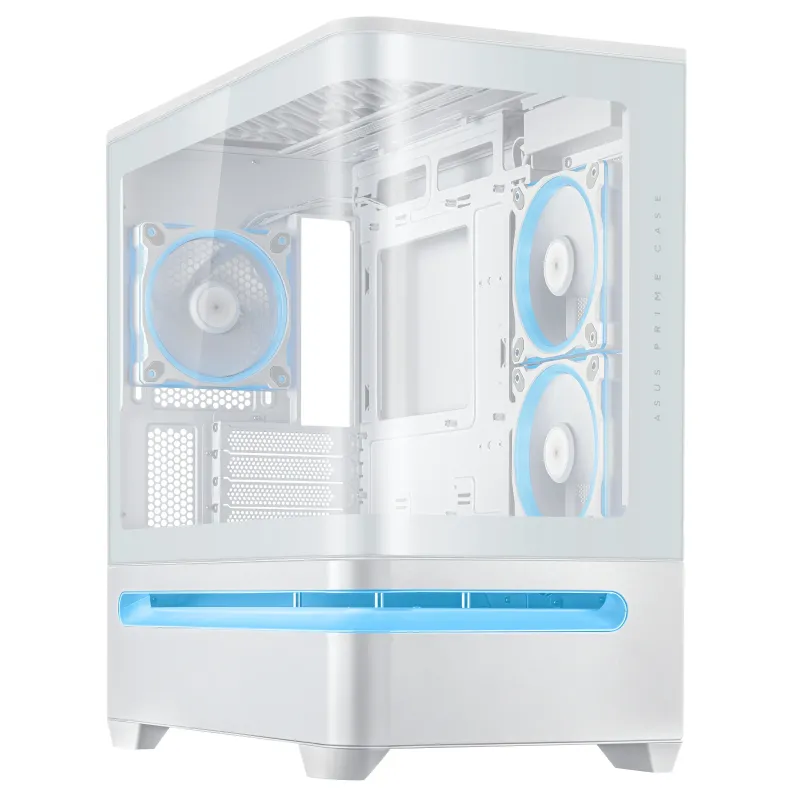 ASUS PRIME AP202 ARGB Mini Tower Bianco