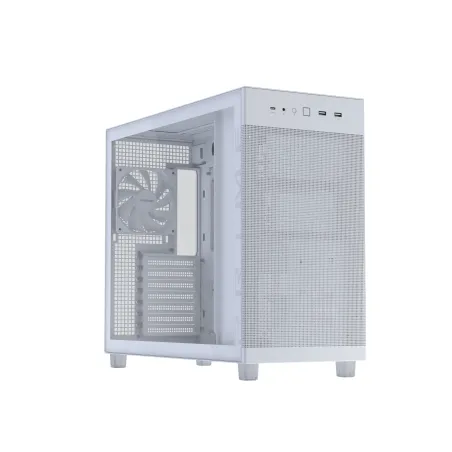 ASUS PRIME AP303 TG White Midi Tower Bianco
