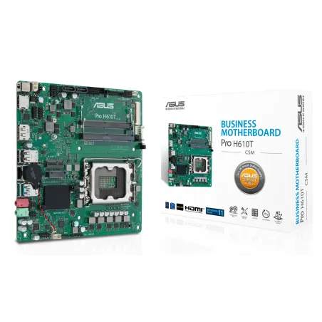 ASUS PRO H610T-CSM Intel H610 LGA 1700 Thin Mini ITX