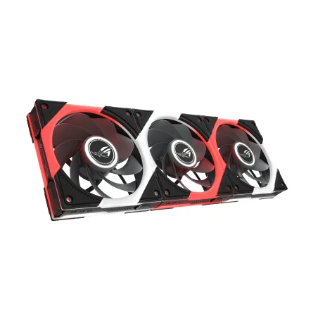 ASUS ROG Eurux GR120 ARGB Reverse Fan - Triple Pack Case per computer Ventilatore 12 cm Nero, Bianco 3 pz