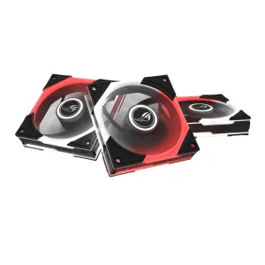 ASUS ROG Eurux GR120 ARGB Reverse Fan - Triple Pack Case per computer Ventilatore 12 cm Nero, Bianco 3 pz