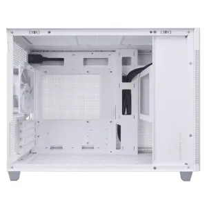 ASUS PRIME AP201 CASE TG WHITE Mini Tower Bianco