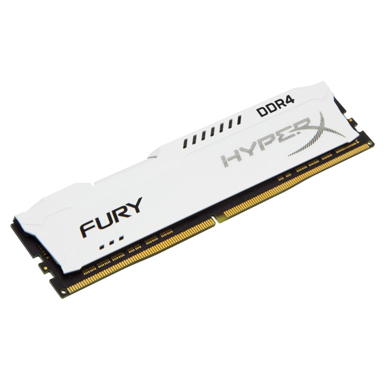 HyperX FURY White 8GB DDR4 2400MHz memoria 1 x 8 GB 288-pin DIMM