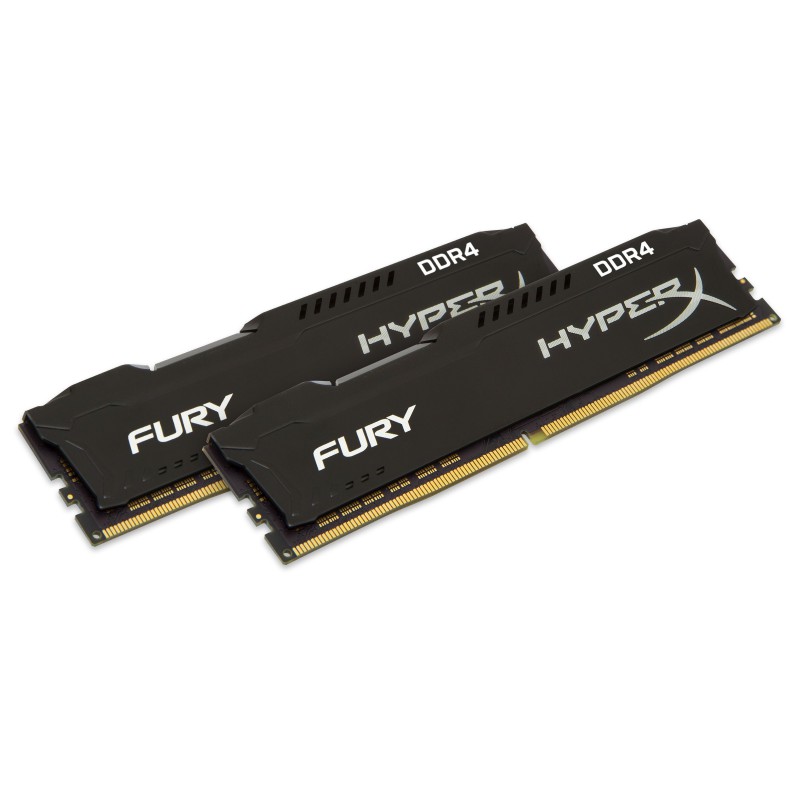 HyperX FURY Black 32GB DDR4 2933MHz Kit memoria 2 x 16 GB 288-pin DIMM