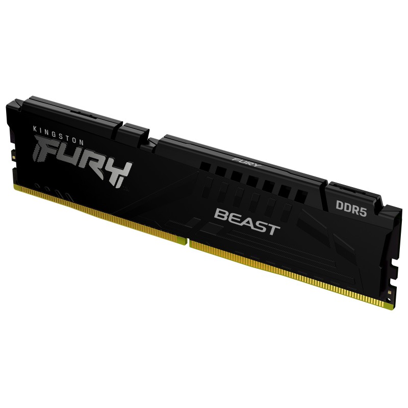 Kingston Technology FURY Beast 32GB 5200MT s DDR5 CL40 DIMM Nero