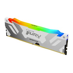 Kingston Technology FURY 24GB 8000MT s DDR5 CL38 DIMM Renegade RGB Bianco