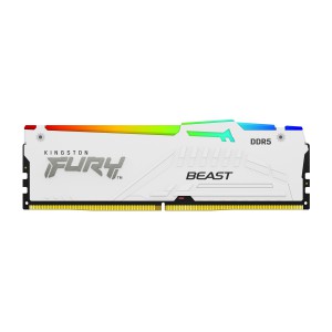 Kingston Technology FURY Beast 32 GB 5600 MT s DDR5 CL36 DIMM (Kit da 2 moduli) White RGB EXPO