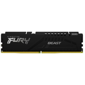 Kingston Technology FURY Beast 64GB 5600MT s DDR5 CL36 DIMM (Kit da 2) Nero