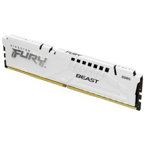 Kingston Technology FURY Beast 32GB 6000MT s DDR5 CL30 DIMM (Kit of 2) White EXPO