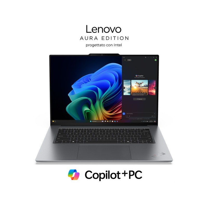 Lenovo ThinkPad X9-15 Gen 1 Copilot+ PC Intel Core Ultra 7 258V Computer portatile 38,9 cm (15.3") 2.8K 32 GB LPDDR5x-SDRAM 1