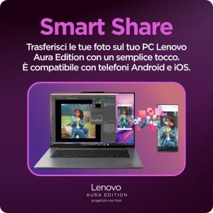 Lenovo ThinkPad X9-15 Gen 1 Copilot+ PC Intel Core Ultra 7 258V Computer portatile 38,9 cm (15.3") 2.8K 32 GB LPDDR5x-SDRAM 1