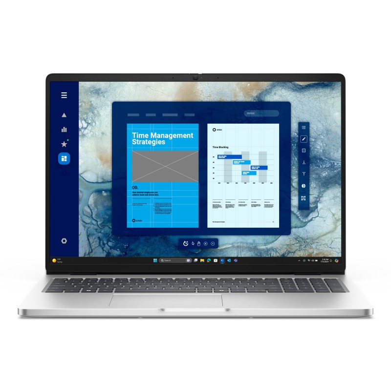 DELL Pro 16 PC16250 Intel Core Ultra 7 255U Computer portatile 40,6 cm (16") Full HD+ 16 GB DDR5-SDRAM 512 GB SSD Wi-Fi 6E