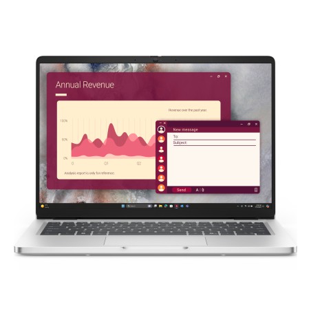 DELL Pro 14 PC14250 Intel Core Ultra 7 255U Computer portatile 35,6 cm (14") Full HD+ 16 GB DDR5-SDRAM 512 GB SSD Wi-Fi 6E